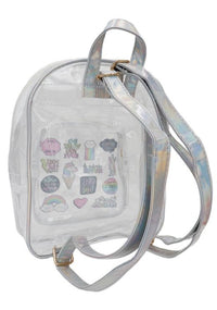 CLEAR PATCHES BACK PACK