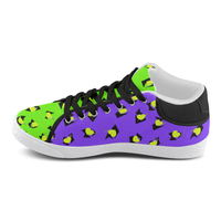 TOTALLY 80S MID TOP CANVAS GIRLS' SNEAKERS (sz 5-11)