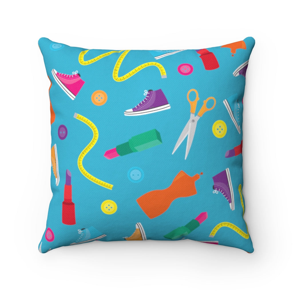 FUN FASHION PILLOW CASE- TEAL