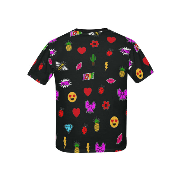 MISS APRIL EMOJI DESIGNER KIDS' TEE