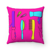 HAIR ESSENTIALS  Square Pillow Case