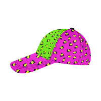TOTALLY 80S NEON PINK DAD CAP