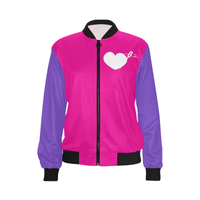 COLOR BLOCK LIGHTWEIGHT BOMBER JACKET