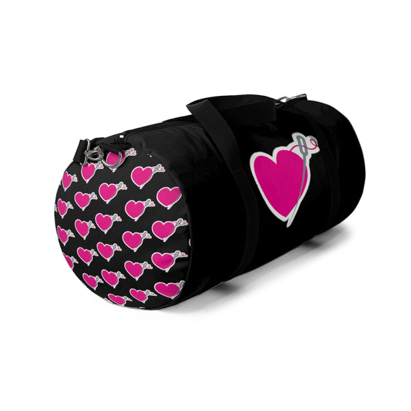 HEART AND NEEDLE Duffel Bag