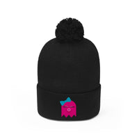 HEY BOO - PINKY POM POM BEANIE