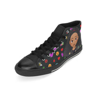 MISS APRIL HIGH TOP CANVAS GIRLS' SNEAKERS