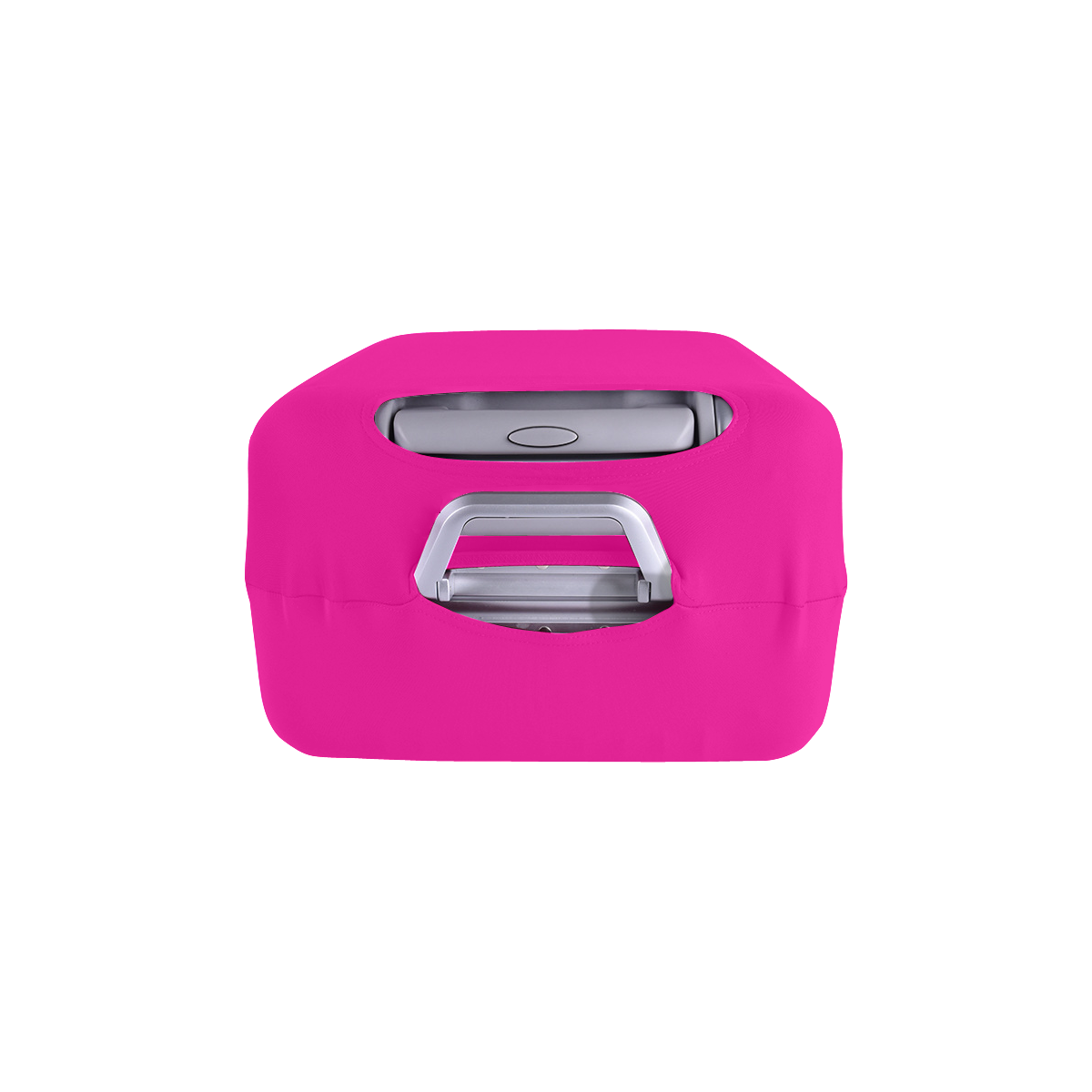PINK HEART AND NEEDLE LUGGAGE COVER - LARGE