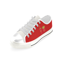 FAST FASHION LOW TOP CANVAS GIRLS' SNEAKERS