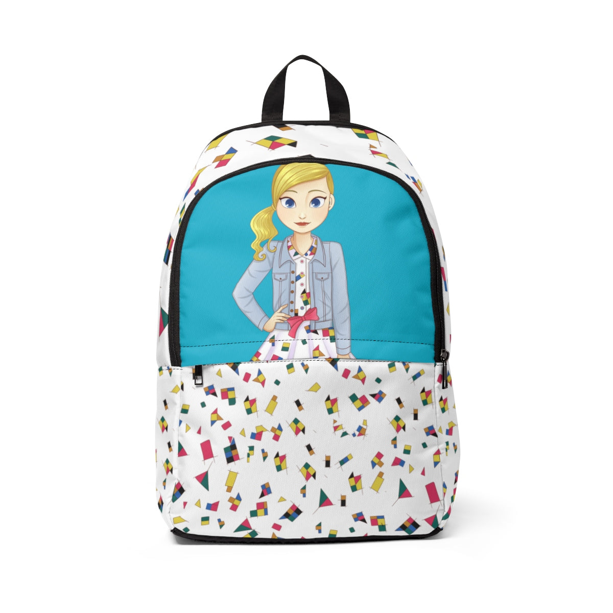 MISS BIANCA GEOMETRY BACK PACK