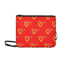 FAST FASHION SLIM CROSS BODY PURSE