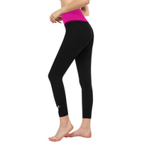 HIGH WAIST YOGA LEGGINGS - PINK