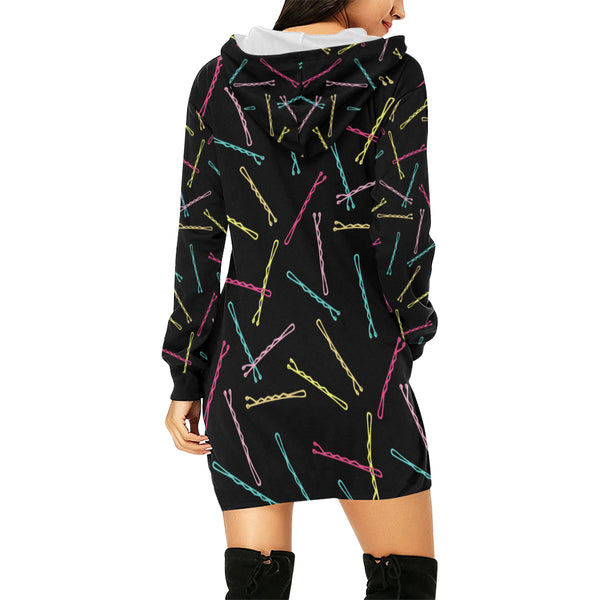 I GOT 99 BOBBY PINS... HOODIE DRESS