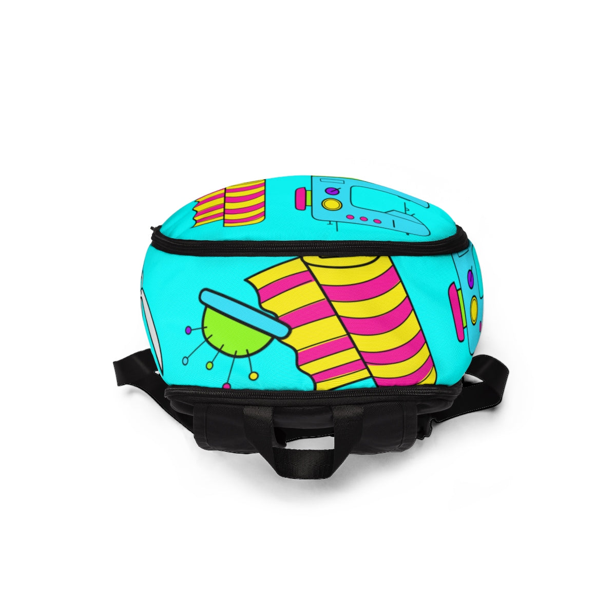 SEW FANTASTIC NEON BLUE BACK PACK