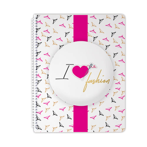 I HEART FASHION NOTEBOOK