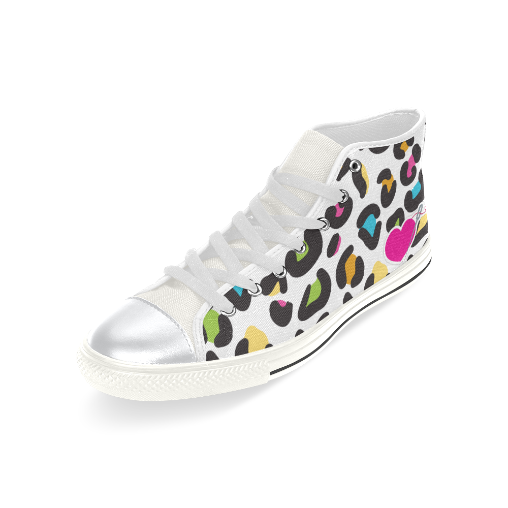 CABOODLE HIGH TOP CANVAS GIRLS' SNEAKERS