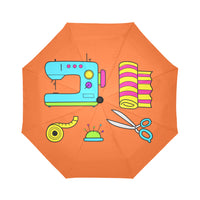 NEON DOODLE AUTO FOLDING UMBRELLA- 4 STYLES