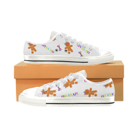 OH SNAP! LOW TOP CANVAS SNEAKERS FOR KIDS