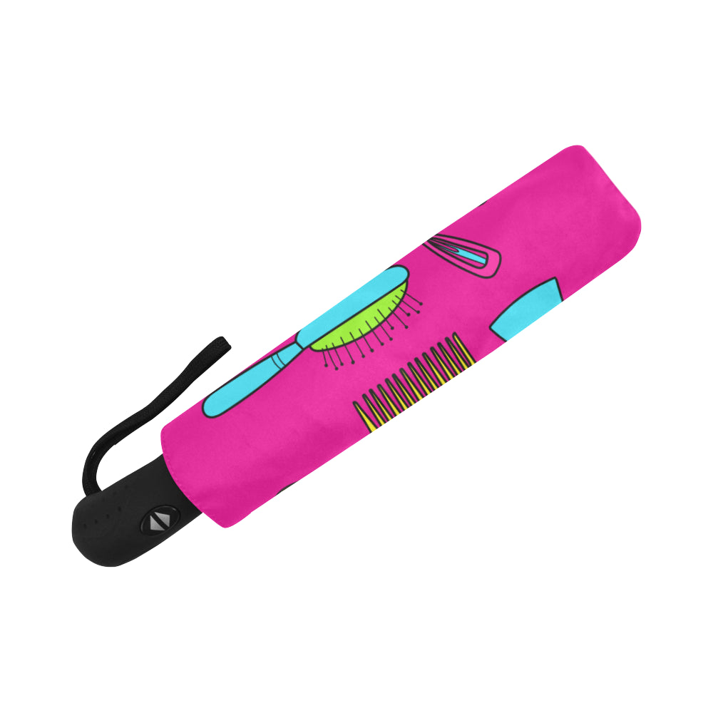 NEON DOODLE AUTO FOLDING UMBRELLA- 4 STYLES