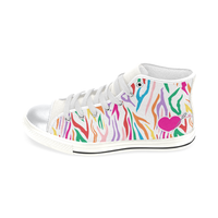 MISSY HIGH TOP CANVAS GIRLS' SNEAKERS