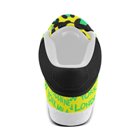 FASHION GIRL GRAFFITI MID TOP CANVAS GIRLS' SNEAKERS (sz 5-11)