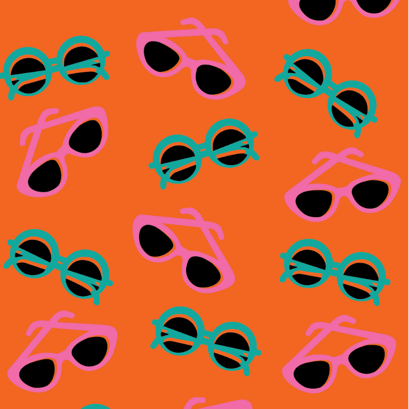 SHADY SUNNIES WRAPPING PAPER