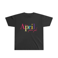 MISS APRIL FASHION GIRL Youth Ultra Cotton Tee
