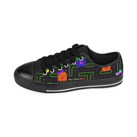 BOO-LLOWEEN LOW TOP CANVAS KIDS SNEAKERS