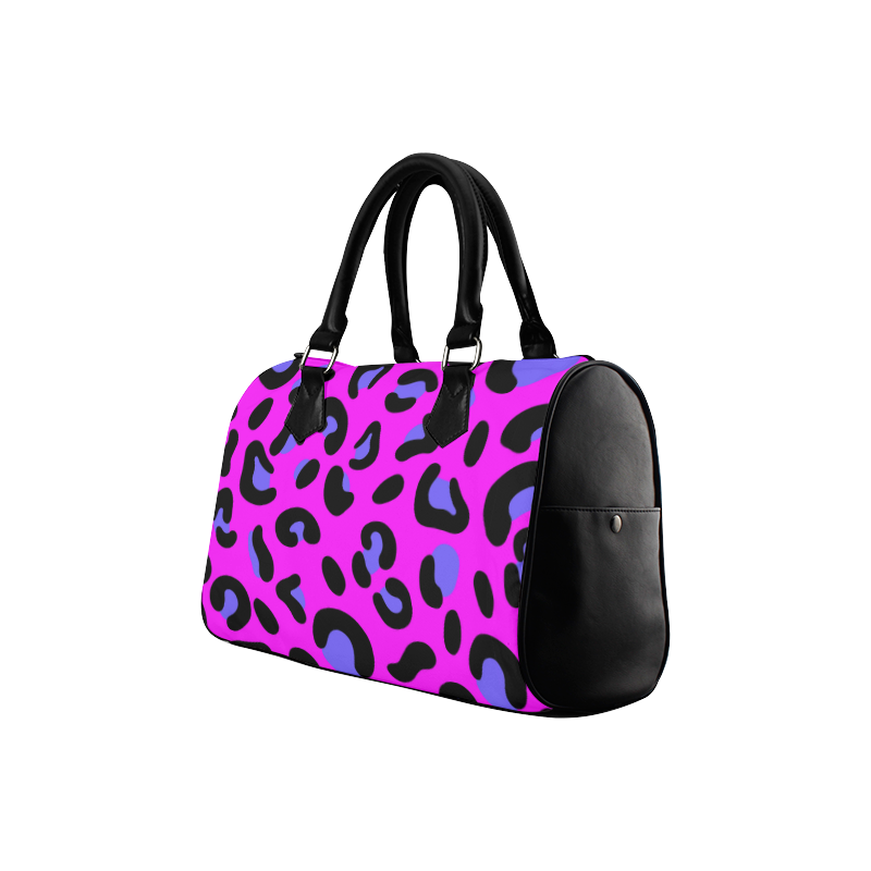 FASHION GIRL MIXIE SPEEDY HANDBAG - PURPLE