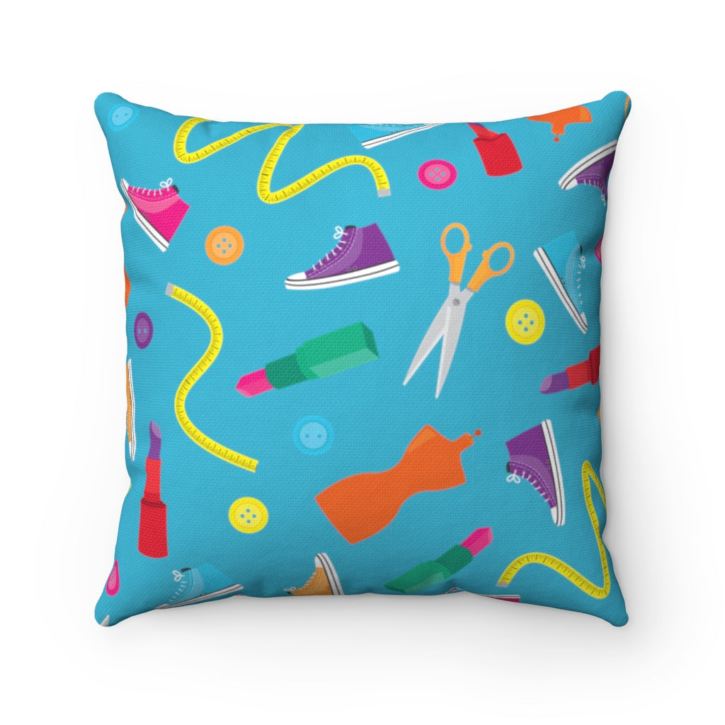 FUN FASHION PILLOW CASE- TEAL