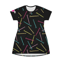 I GOT 99 BOBBY PINS... T-SHIRT DRESS