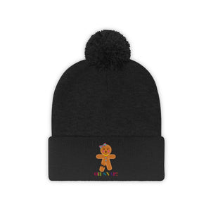 OH SNAP, MISS GINGER POM POM BEANIE