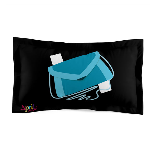 PAPER DOLL Microfiber Pillow Sham (purse)