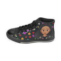 MISS APRIL HIGH TOP CANVAS GIRLS' SNEAKERS