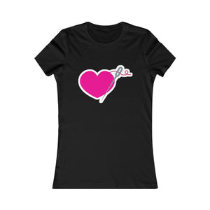 HEART AND NEEDLE TEE