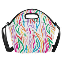 MIXIE NEOPRENE LUNCH TOTE WITH STRAP- 3 STYLES