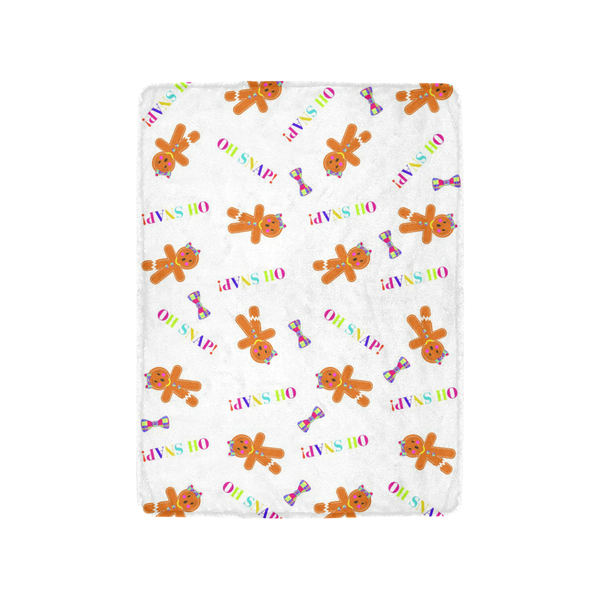 OH SNAP, MISS GINGER ULTRA SOFT FLEECE BLANKET