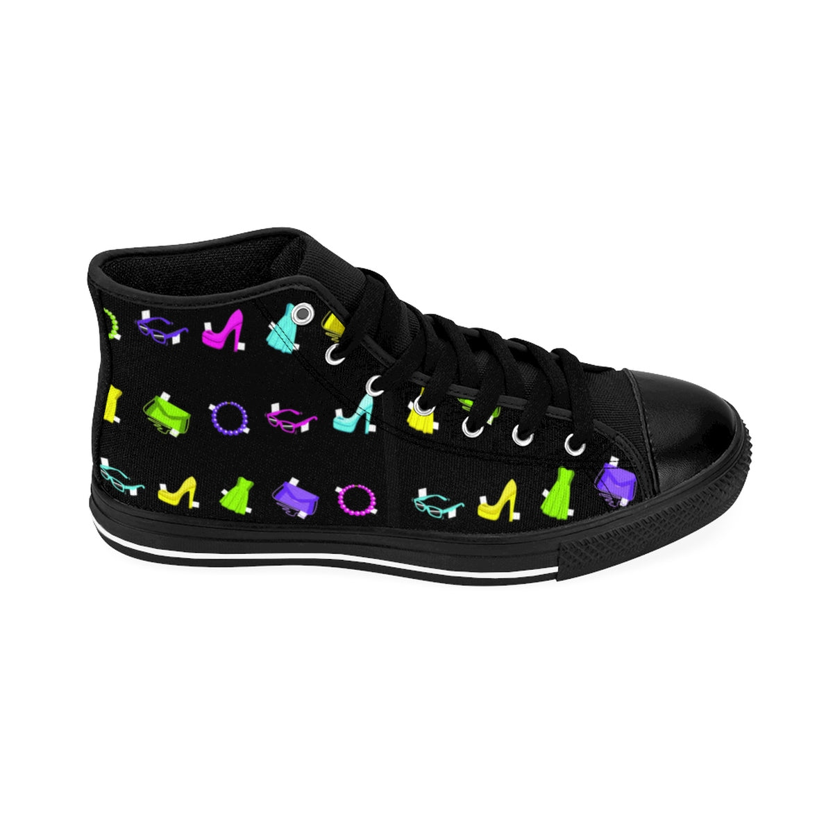 PAPER DOLLS HIGH-TOP GIRLS' SNEAKERS (sz 6-12)