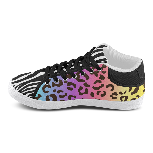 LISA MIXIE MID TOP CANVAS GIRLS' SNEAKERS (sz 5-11)