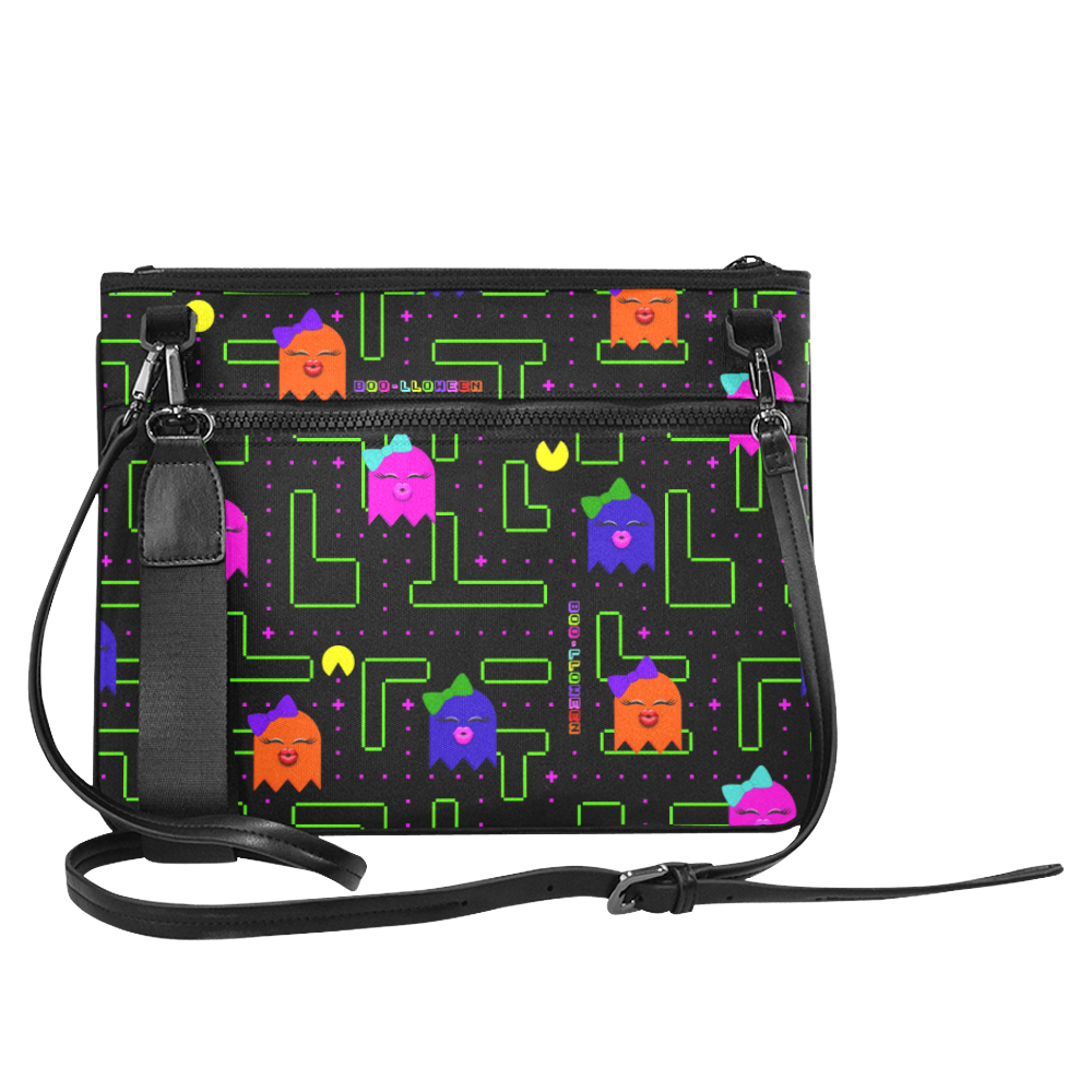 BOO-LLOWEEN SLIM CROSS BODY PURSE