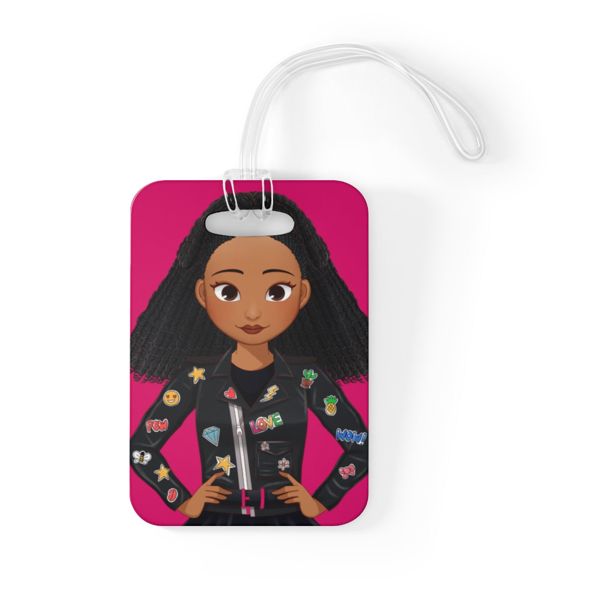 MISS APRIL Bag Tag