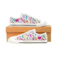 THE MISSY LOW TOP CANVAS GIRLS' SNEAKERS