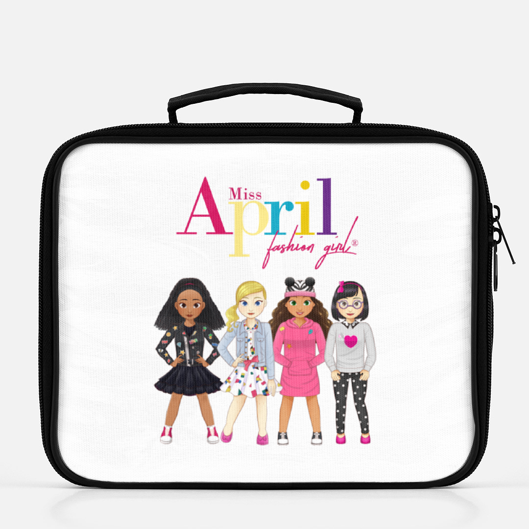 MISS APRIL FASHION GIRL LUNCHBOX