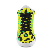 FASHION GIRL GRAFFITI MID TOP CANVAS GIRLS' SNEAKERS (sz 5-11)