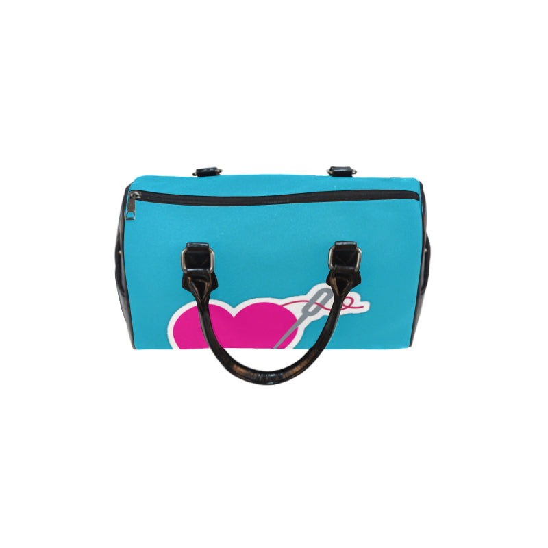 HEART AND NEEDLE SPEEDY HANDBAG - TEAL