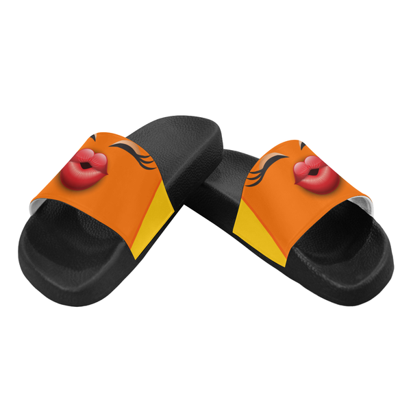 BOO-LLOWEEN PUMPKIN SLIDE SANDALS