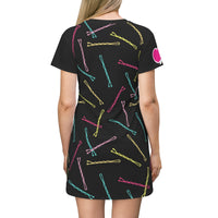 I GOT 99 BOBBY PINS... T-SHIRT DRESS