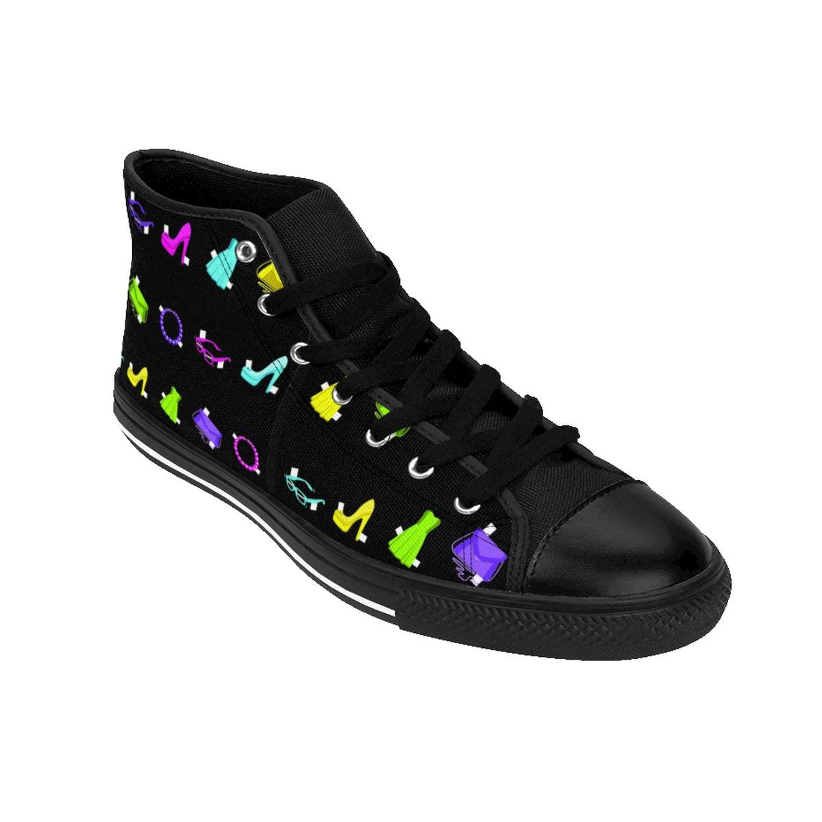 PAPER DOLLS HIGH-TOP GIRLS' SNEAKERS (sz 6-12)