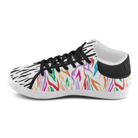 MISSY MIXIE MID TOP CANVAS GIRLS' SNEAKERS (sz 5-11)