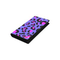 PURPLE LEOPARD WALLET
