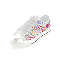 THE MISSY LOW TOP CANVAS GIRLS' SNEAKERS